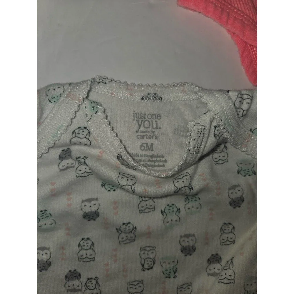 6 Months Baby Girl Clothes Lot of 8 Carter’s Included
